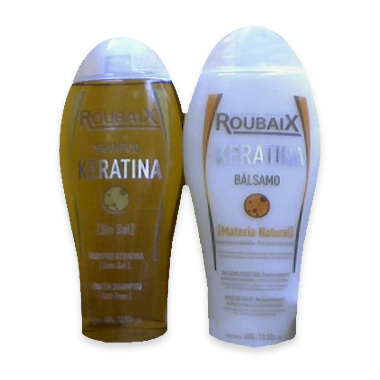 Shampoo y Balsamo Keratina